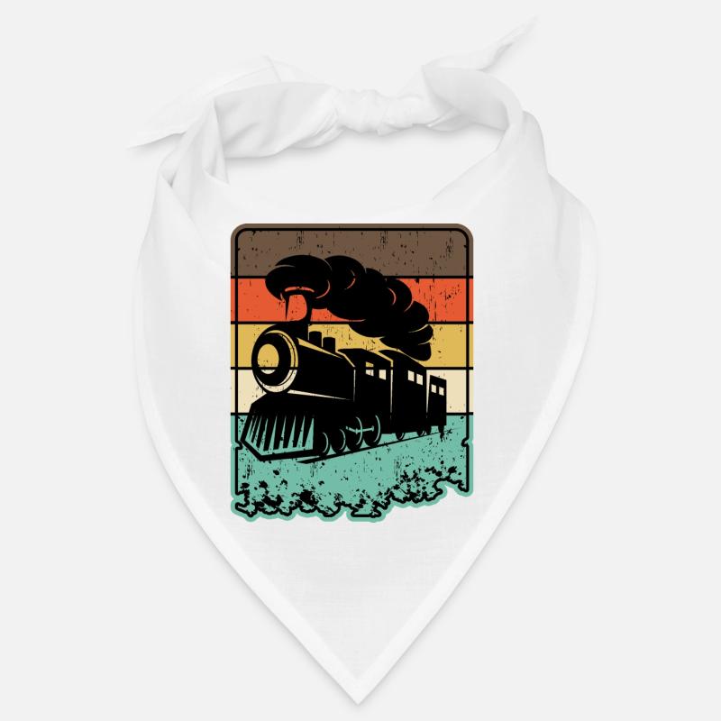 Retro train Bandana