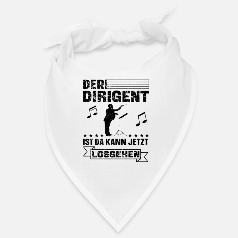 Lustiger Dirigent Dirigieren Spruch Bandana
