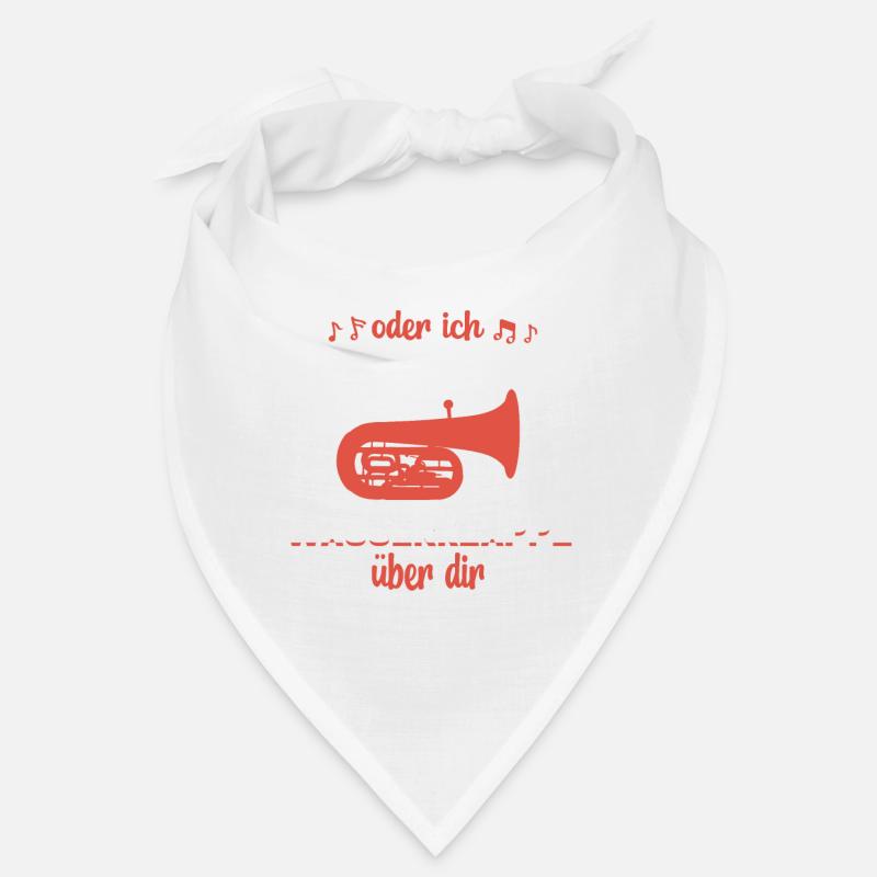 witziger Spruch Tuba Bandana