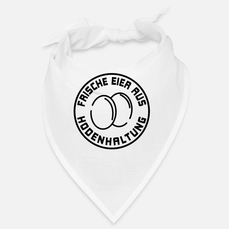 Frische Eier aus Bodenhaltung Bandana