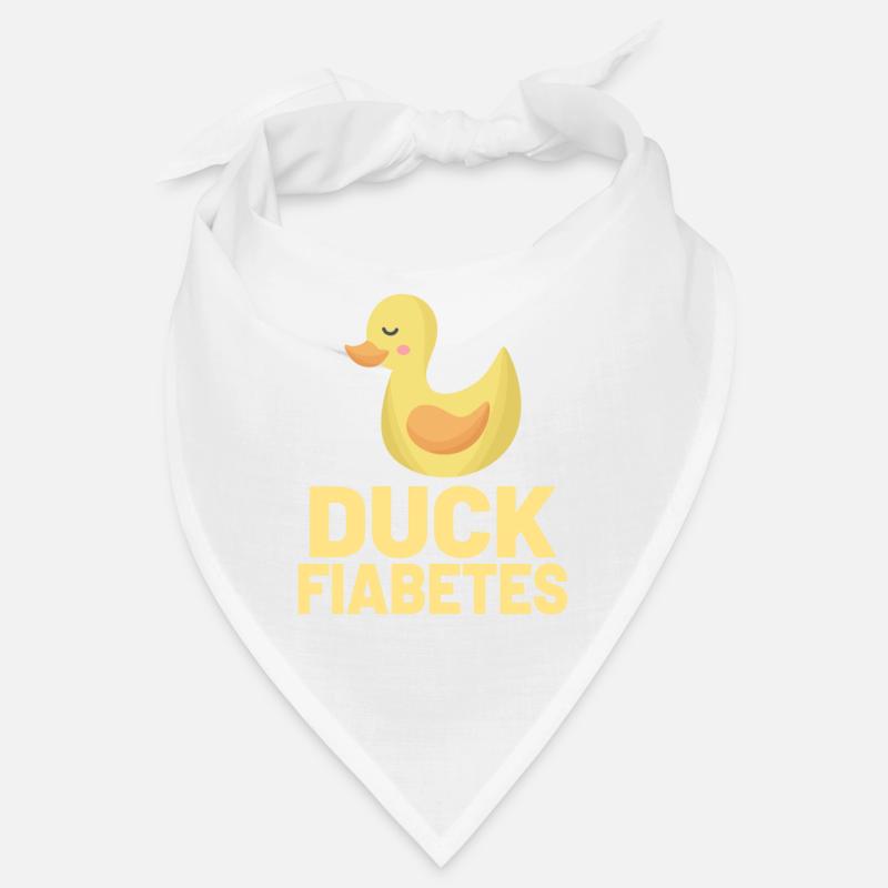 Type 1 Diabetes funny Diabetic Diabetes Gift Idea - Bandana - Weiß