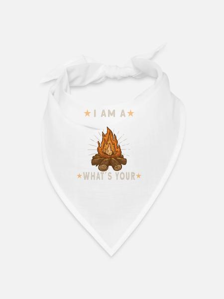 Scout Camping Outdoor Campfire Hiking Backpacking - Bandana - white