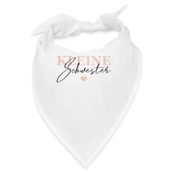 Kleine Schwester - Bandana - Weiß - Vorne