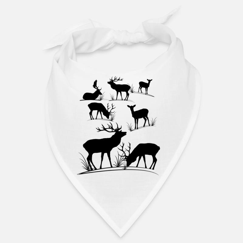 Cerf, chevreuil, cerf rouge, daim, cerf, chevreuil Bandana