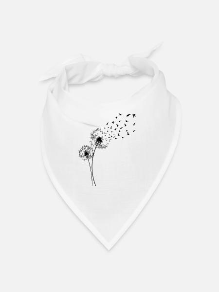 Pissenlit - Bandana - blanc