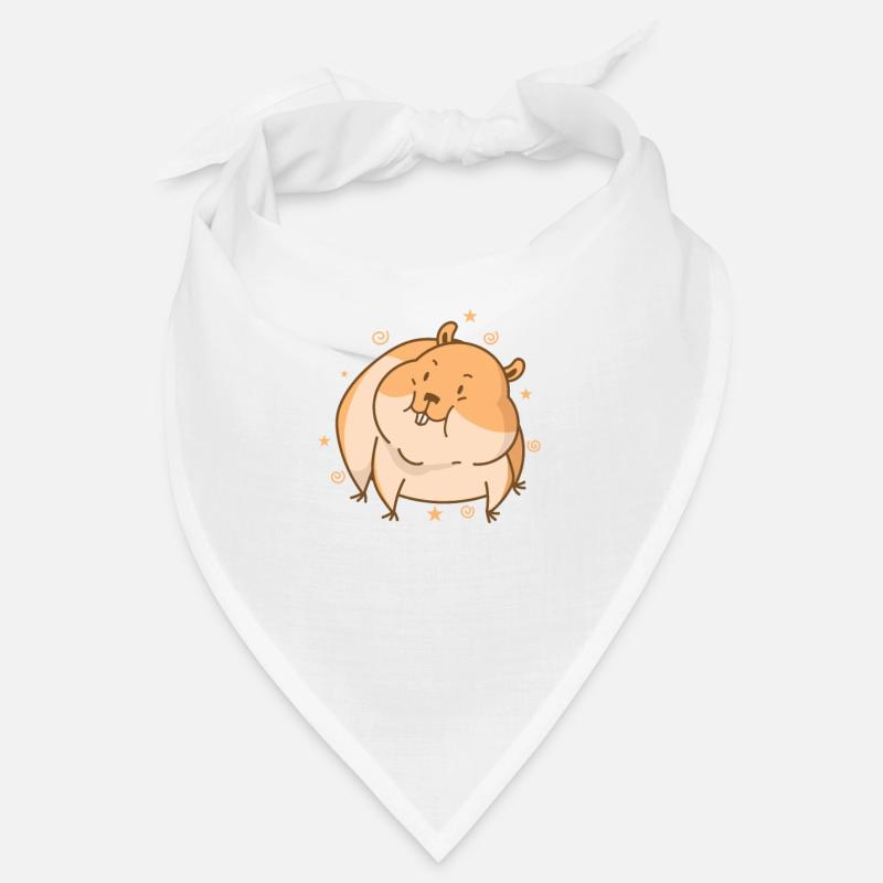 mignon hamster rongeur animal de compagnie Bandana