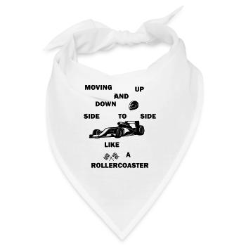 Moving up and down Motorsport Norris - Bandana - Weiß - Vorne