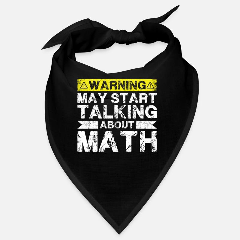 L’avertissement peut commencer à parler de mathématiques Bandana