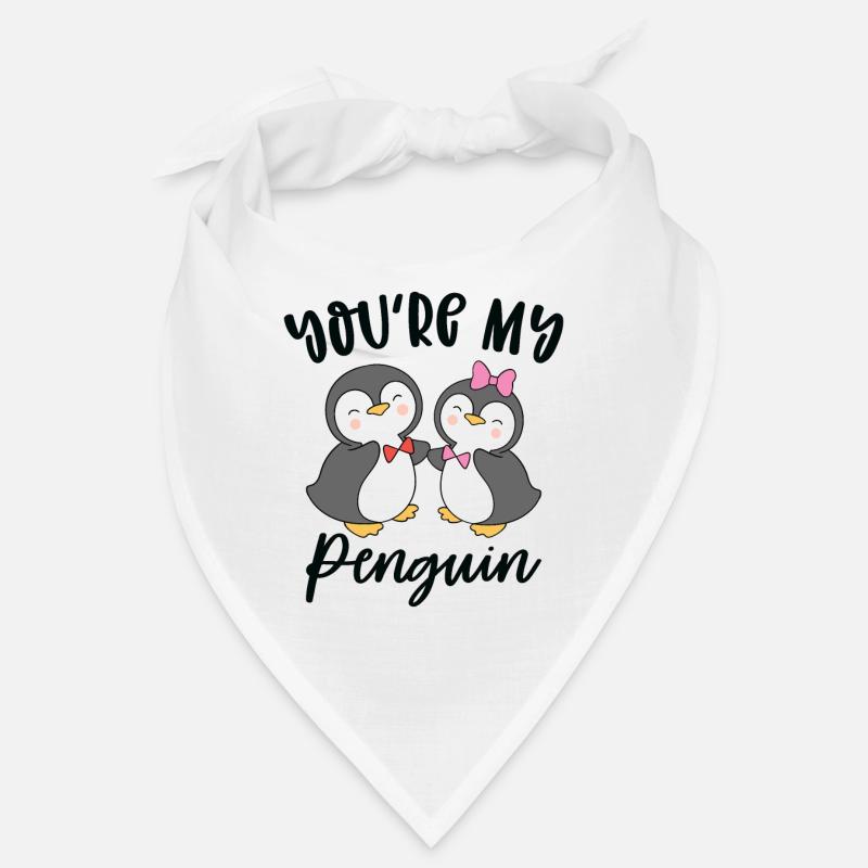 You're my Penguin Valentines Day Couples Bandana