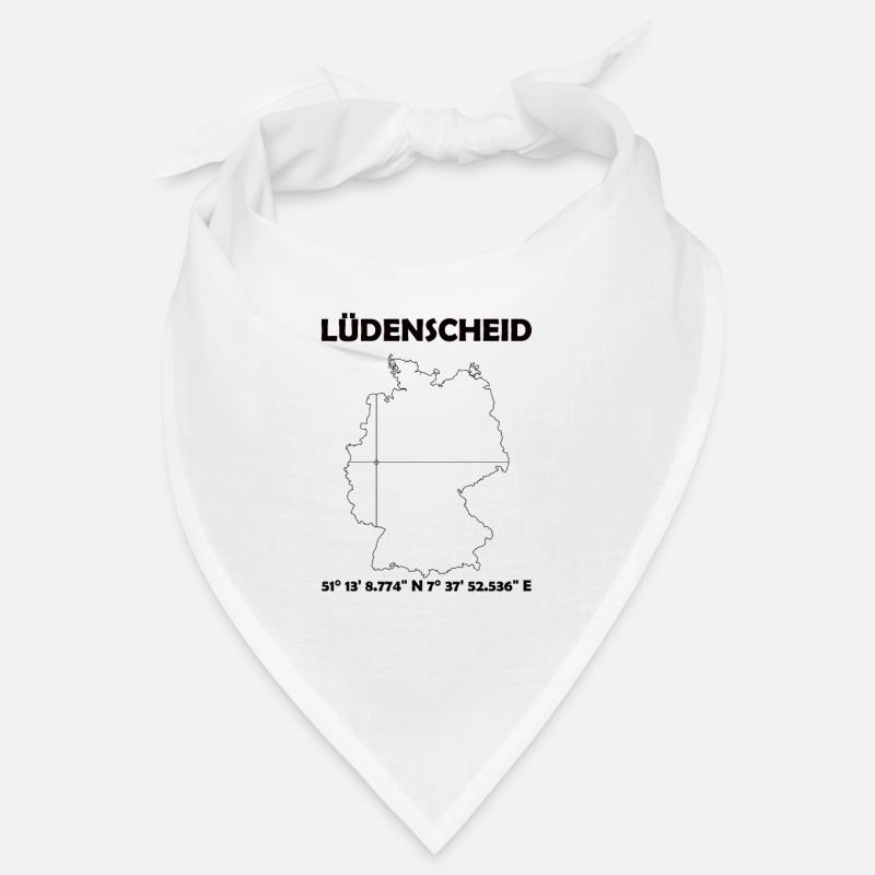 Lüdenscheid Map Bandana