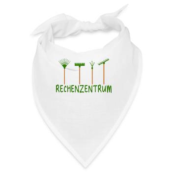 Rechenzentrum Informatik Garten Rechen - Bandana - Weiß - Vorne