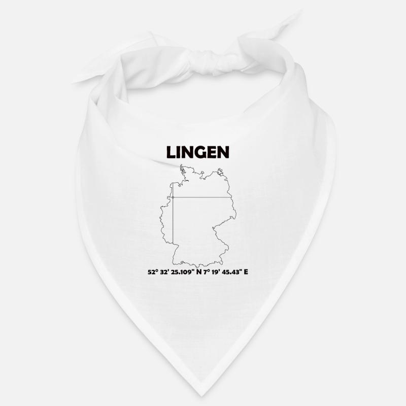 Lingen Karte Bandana