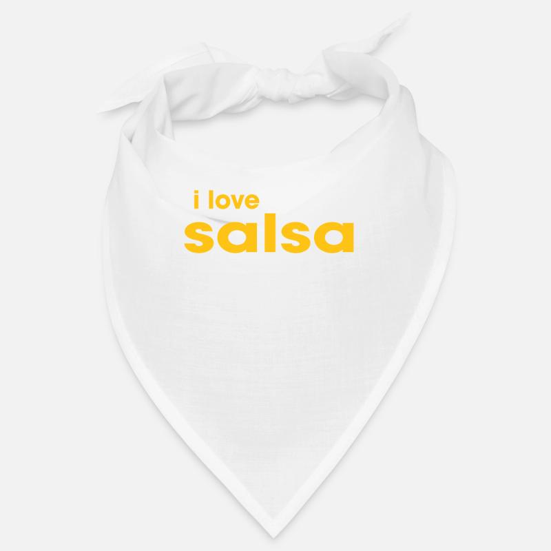 I Love Salsa Bandana