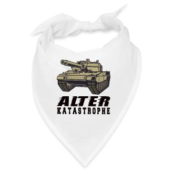 Alter Katastrophe - Bandana - Weiß - Vorne