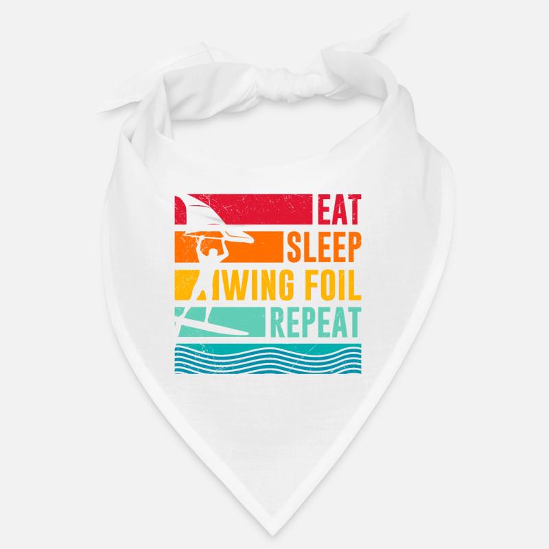 Wing Surf Eat Sleep Wing Foil Répéter Wing Surfer Bandana