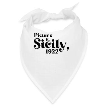 Picture It Sicily 1922 Funny Golden Girls - Bandana - Weiß - Vorne