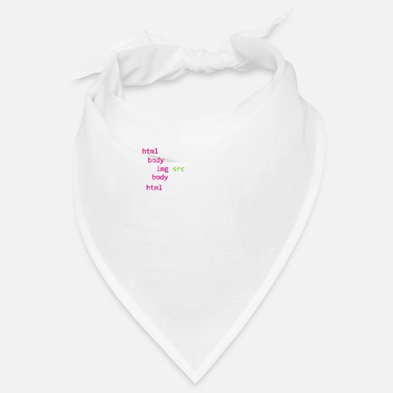 Programmierer - Bandana - Weiß