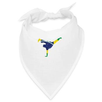 Capoeira Akrobatik Kampftanz Akrobatik - Bandana - Weiß - Vorne