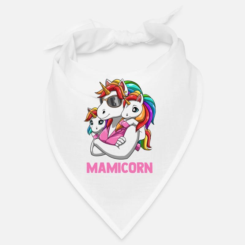 Mamacorn Mutter Tochter Zwillinge Einhörner Bandana