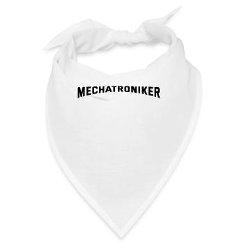 Mechatroniker - Bandana - Weiß - Vorne