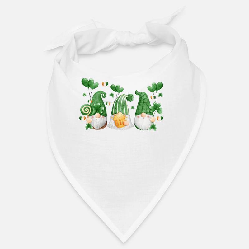 Gnome Irish Lucky Beer Boire Bandana