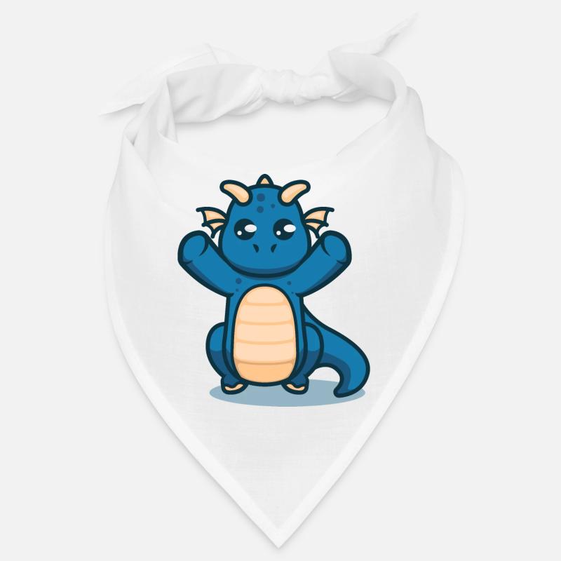 Süßer Baby Drache will auf den Arm Bandana