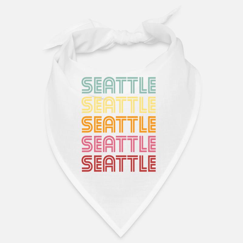 Seattle - Bandana - blanc