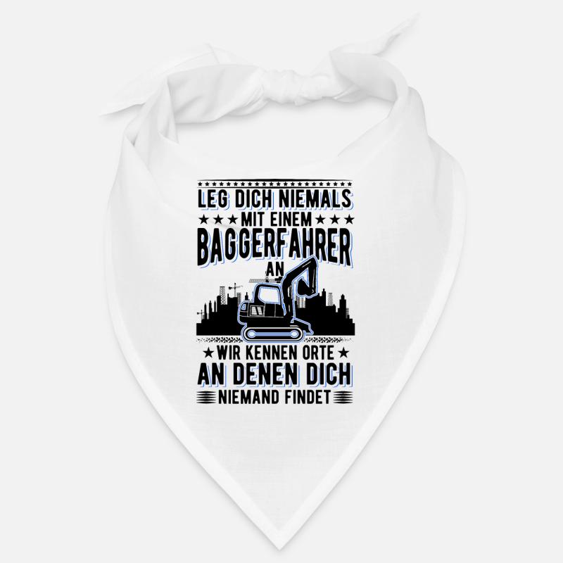 Baggerführer Bagger Baggerfahrer Bandana