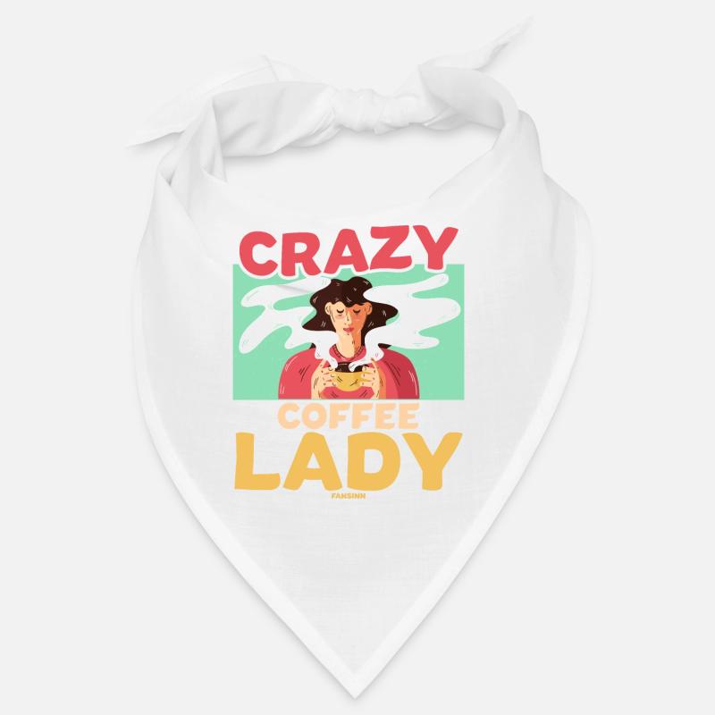 Crazy Coffee Lady Bandana
