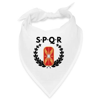 Römisches Reich - Bandana - Weiß - Vorne