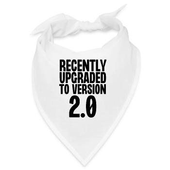 Kürzlich auf Version 2 aktualisiert - Bandana - Weiß - Vorne