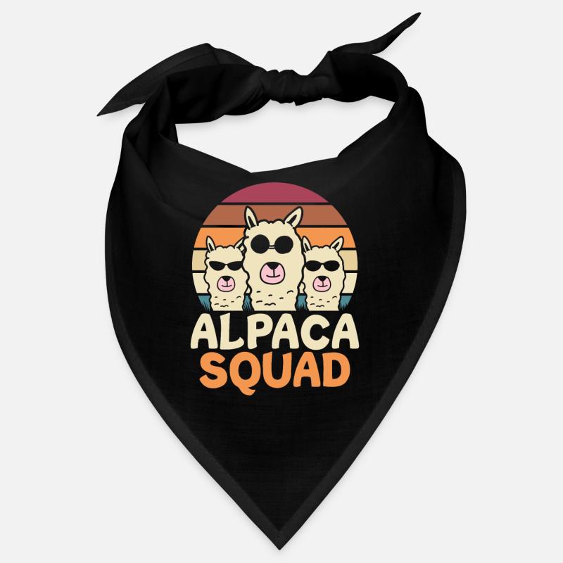 Alpaca Squad Bandana