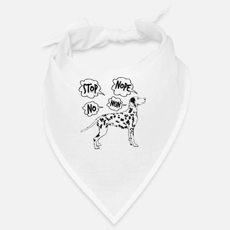 Dalmatiner - Bandana - Weiß