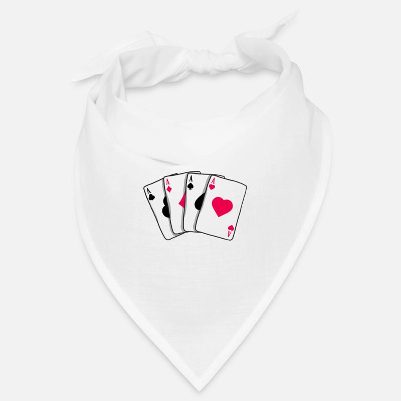 Doppelkopf - Bandana - Weiß