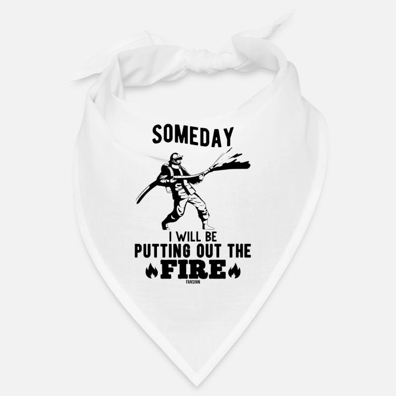 Pompier Pompier Extincteur Enfant Bandana