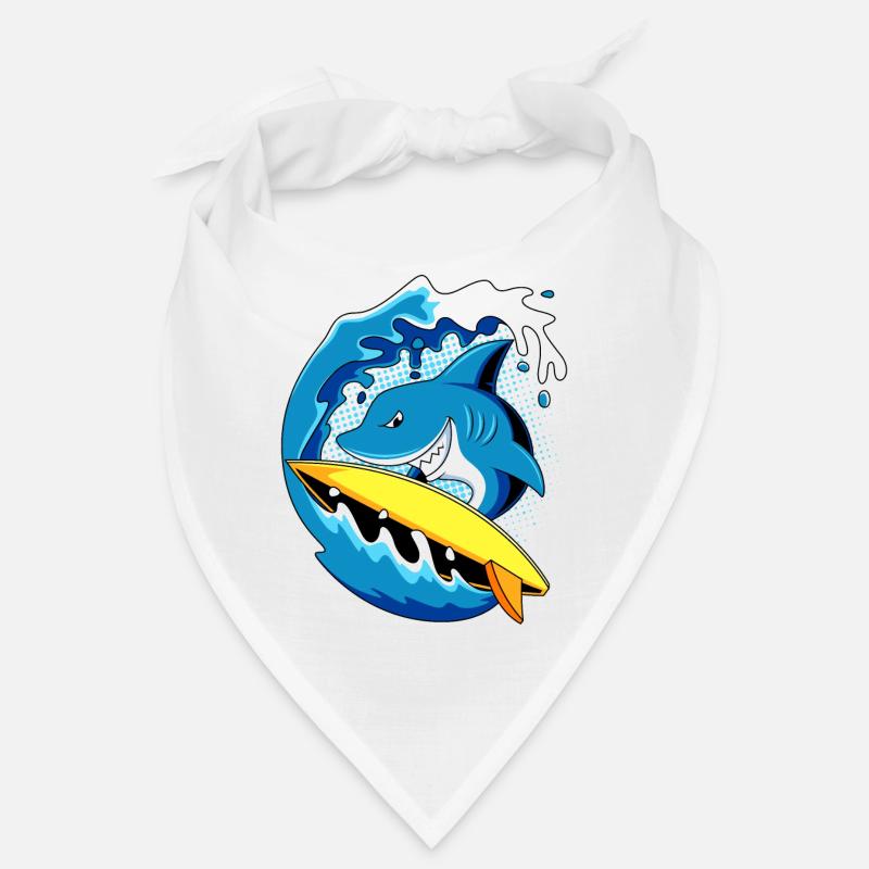 Shark Surfer Surfer Shark Divers Bandana