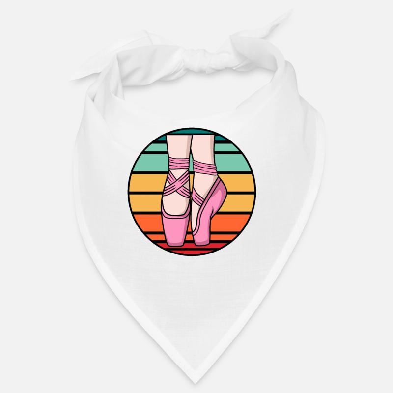 Chaussures à pointe de ballet Bandana
