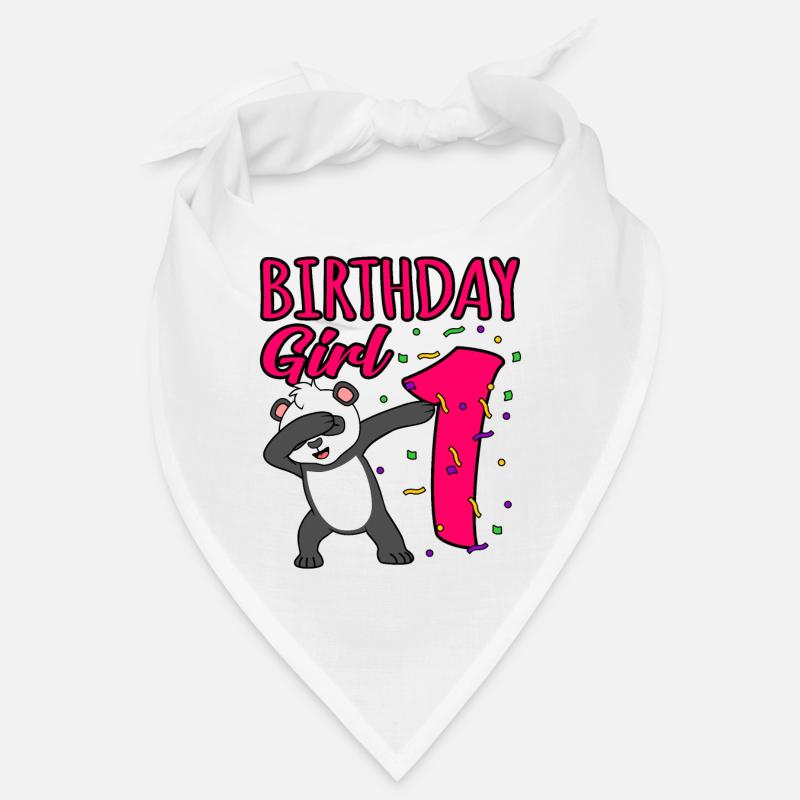 1. Geburtstag - Bandana - Weiß