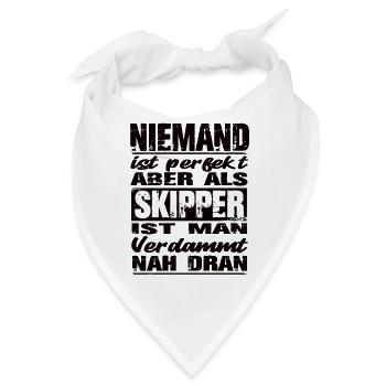 Skipper - Bandana - Weiß - Vorne