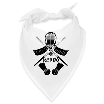 Kendo-Ausrüstung - Bandana - Weiß - Vorne