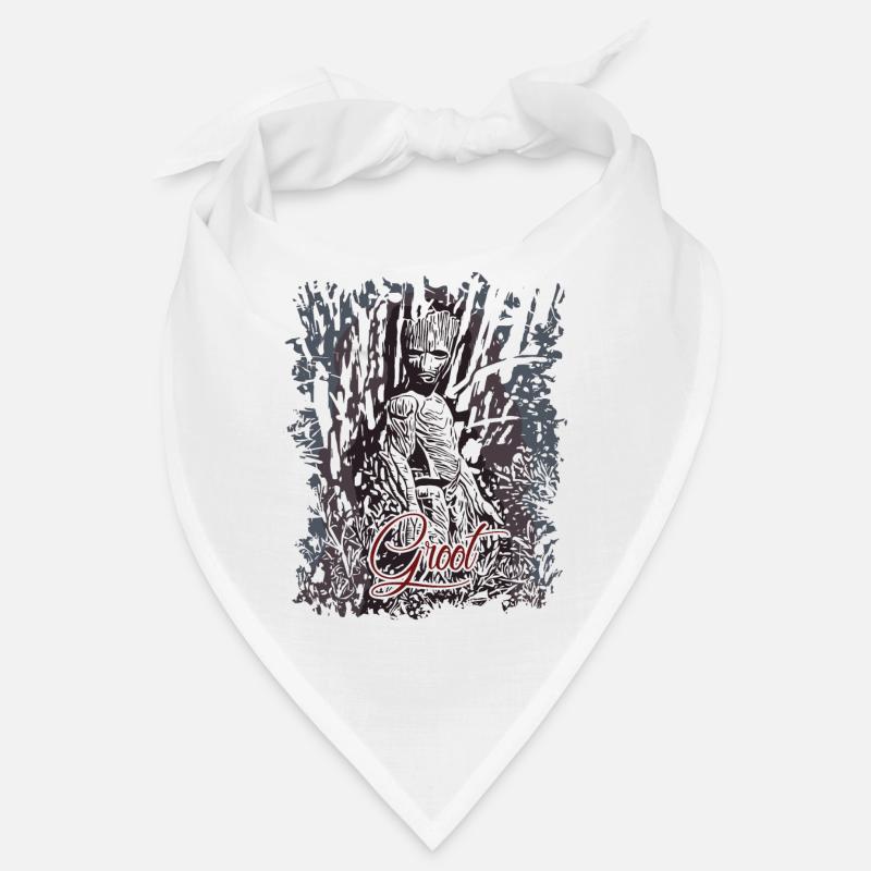 Wurzelmännlein Groot - Bandana - blanc