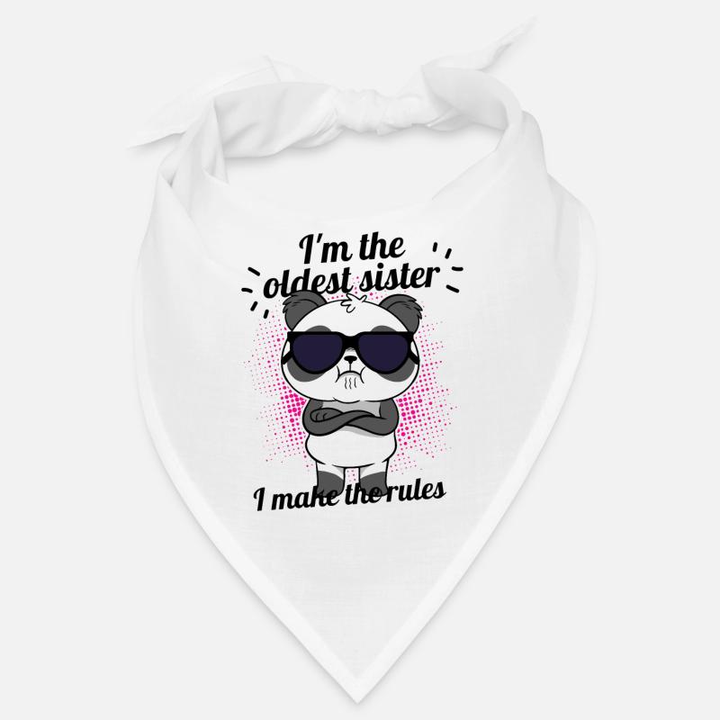 Große Schwester - Panda Bär Bandana