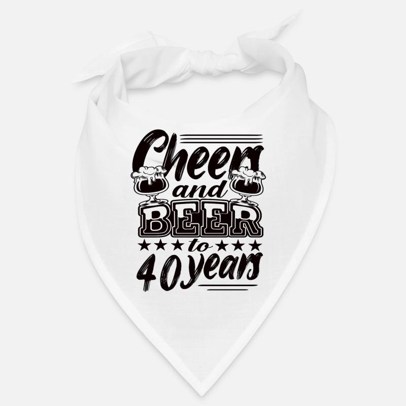 40th birthday Bandana
