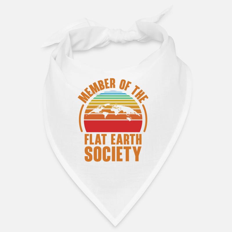 Membre de la Flat Earth Society Bandana