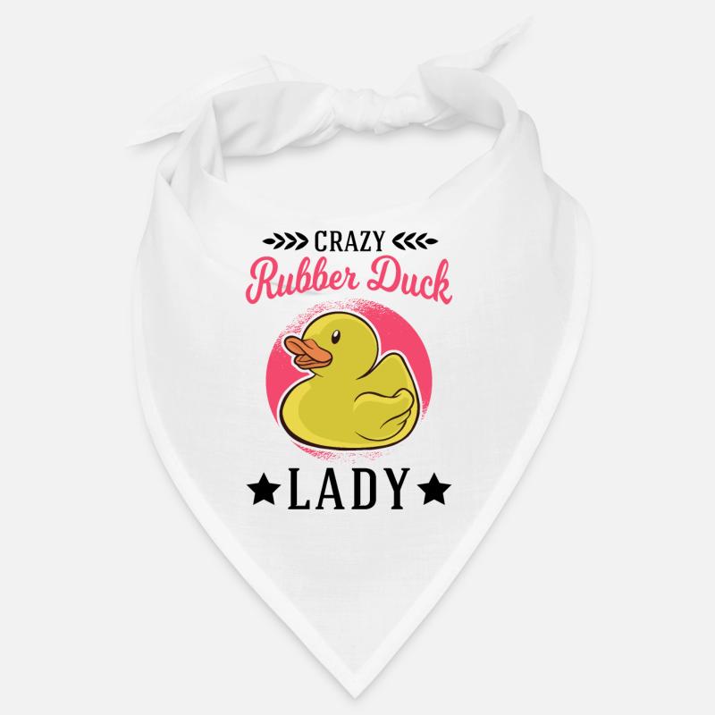 Crazy Rubber Duck Lady Gummiente Bandana