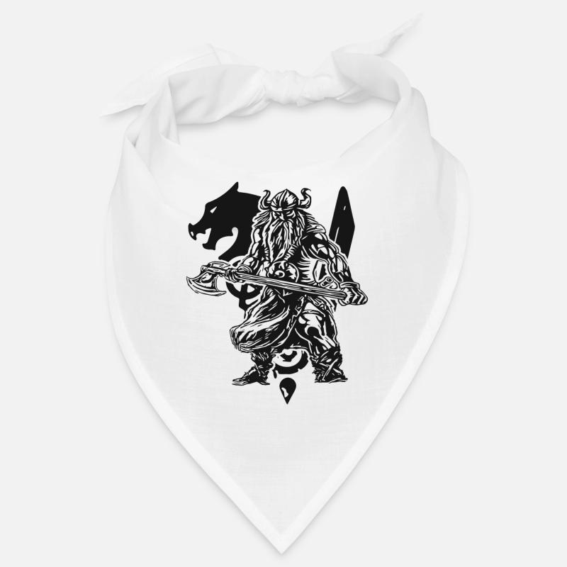 Valhalla - Viking - Viking with Axe Bandana