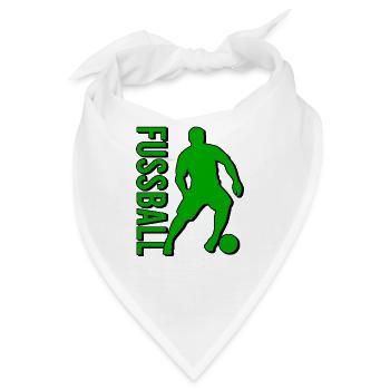 Fußball Fussball - Bandana - Weiß - Vorne