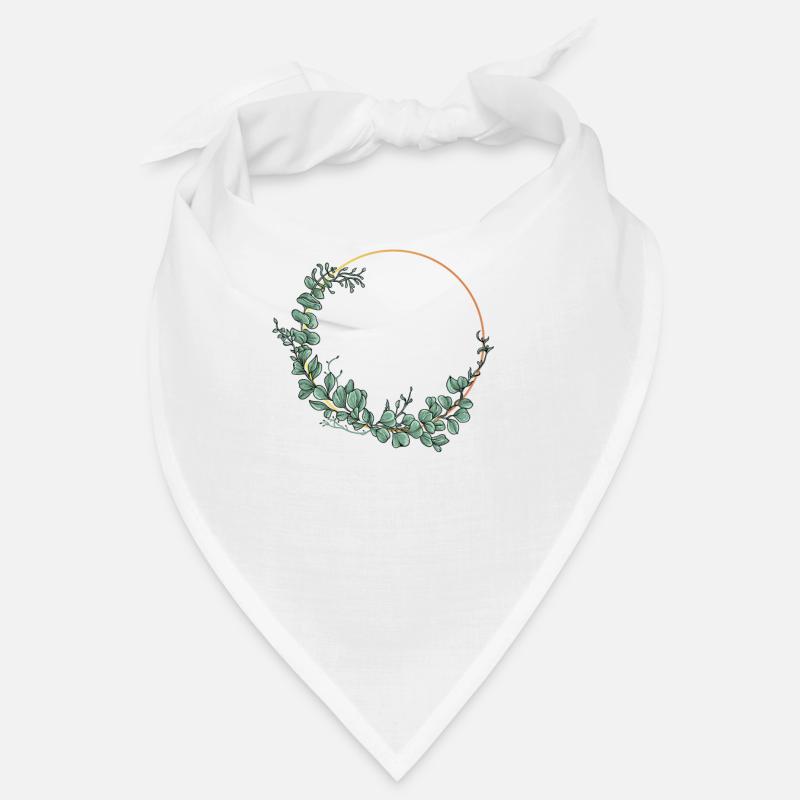 Braut I Blumenkranz Hochzeit Boho Stil Eukalyptus Bandana