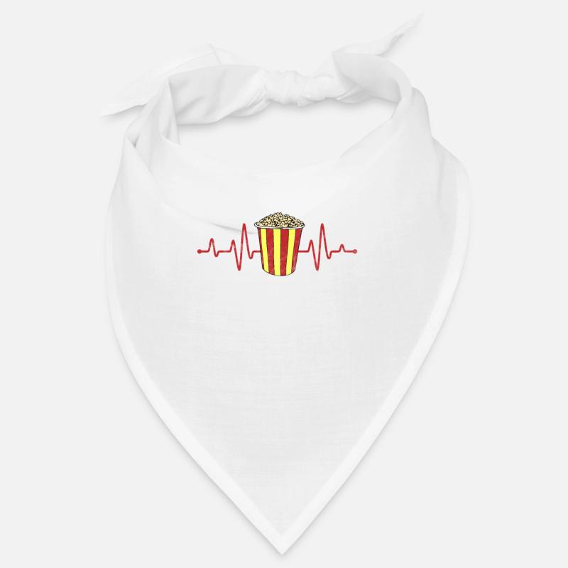Popcorn Heartbeat Bandana