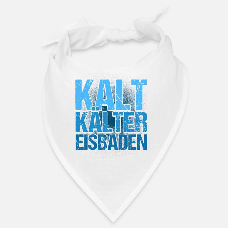 Eisbaden Kaltduscher Eisbader Bandana